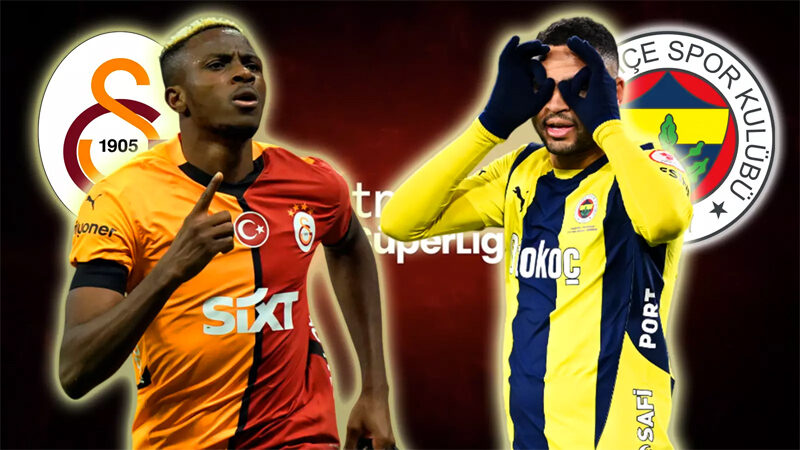 Zirvede derbi ateşi! Galatasaray-Fenerbahçe maçı saat kaçta? Lider Galatasaray ile en yakın takipçisi Fenerbahçe arasında bu akşam