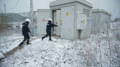 UEDAŞ’tan kar mesaisi