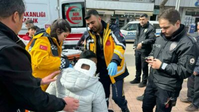 Bursa’da otomobille motosiklet çarpıştı