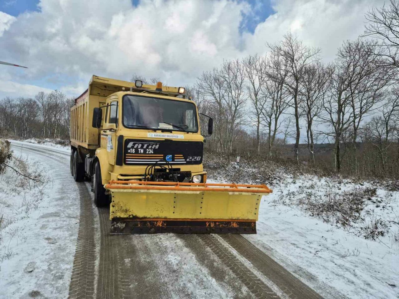 Bursa’da kar hazırlıkları! Ekipler mücadeleye hazır Bursa’da kar hazırlıkları! Ekipler mücadeleye hazır