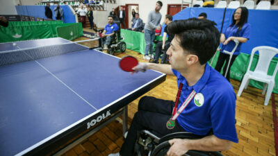 Kazada engelli kaldı masa tenisine başladı ilk madalyasını aldı