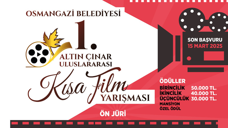 1. Altın Çınar Uluslararası Kısa Film Yarışması başvuruları başladı