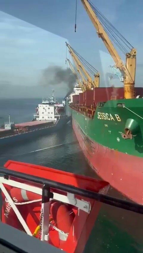 Bursa’da korkunç gemi kazası!