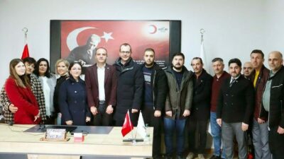 Mudanya Kızılay Şubesi Başkanı Mustafa Bayram, güven tazeledi