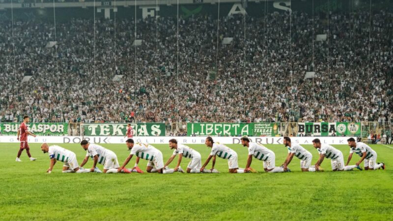 Süper Lig hesabından Bursaspor paylaşımı Trendyol Süper Lig’in sosyal medya platformu X hesabından Bursaspor paylaşımı