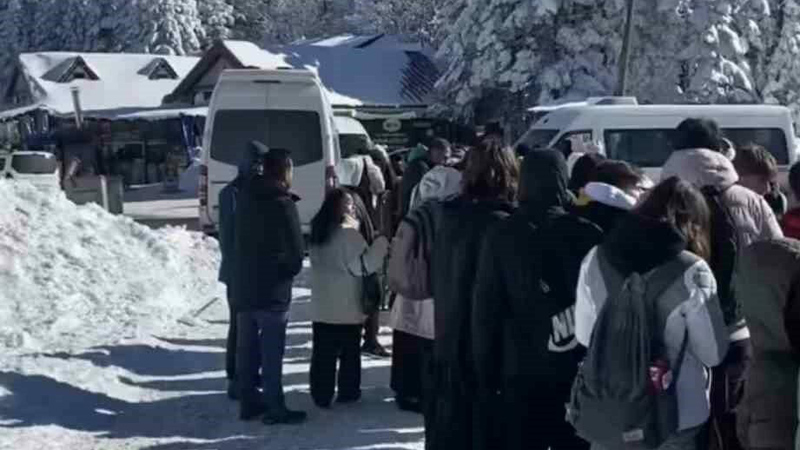 Bursa’da teleferikte arıza kuyruğu!