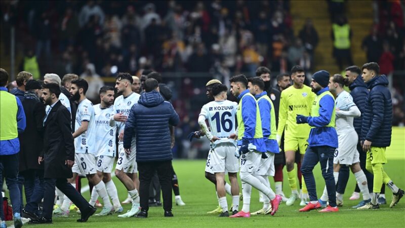Trendyol Süper Lig'in 23. haftasında yapılan Galatasaray-Adana Demirspor maçı, konuk