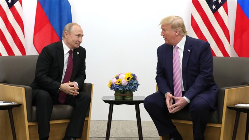 ABD Başkanı Donald Trump, Rusya Devlet Başkanı Vladimir Putin'le görüşmesinin
