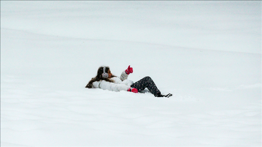Uludağ’da kar kalınlığı 1 metreyi aştı