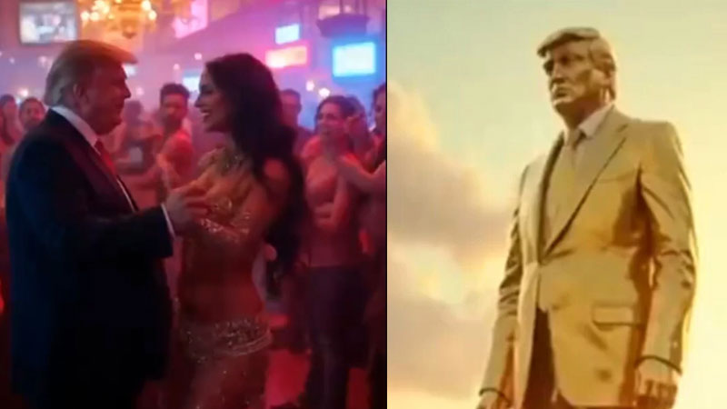 Trump’tan skandal paylaşım: Soykırımın yapıldığı Gazze’de dansözlü dolarlı parti Trump’tan skandal paylaşım: Soykırımın yapıldığı Gazze’de dansözlü dolarlı parti