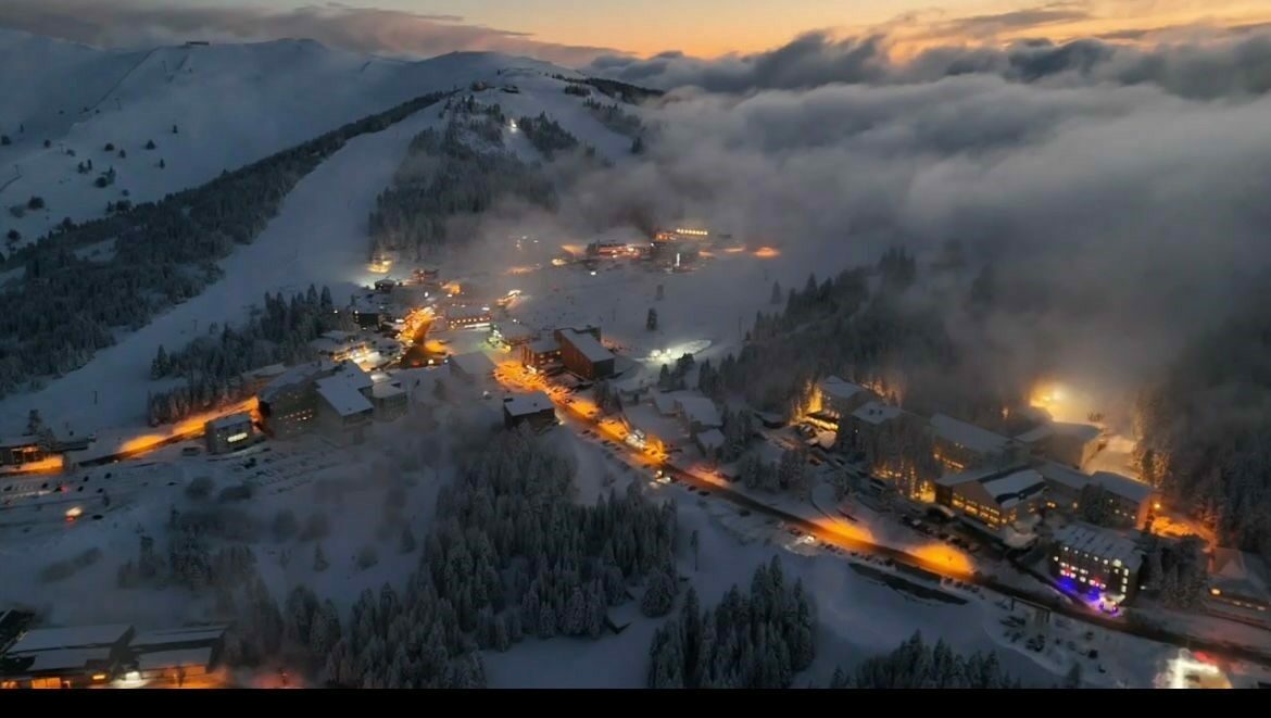 Uludağ’dın muhteşem dron görüntüsü izleyenleri büyüledi