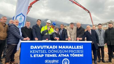 Bursa’nın o mahallesinde dönüşüm projesinin temeli atıldı!