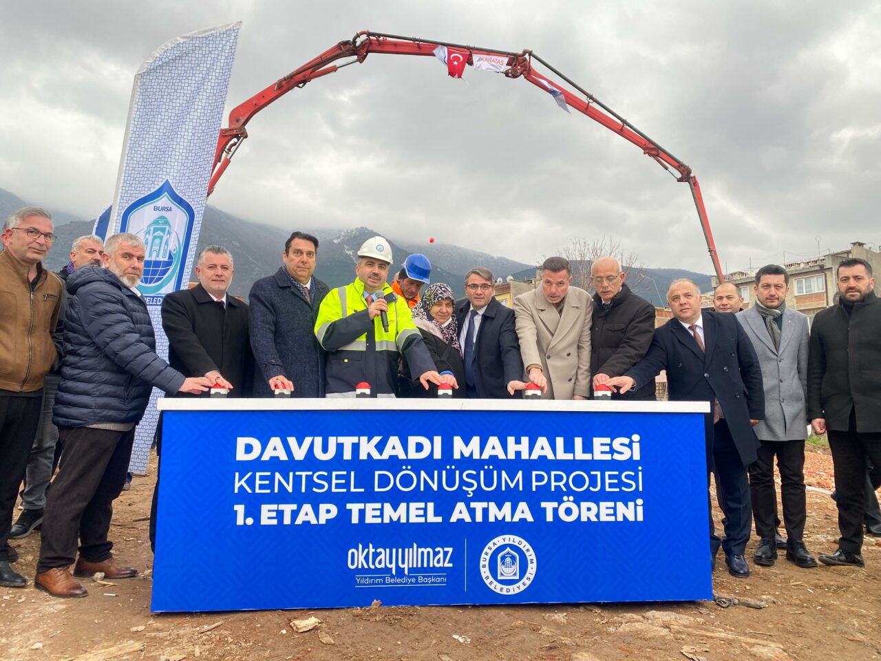 Bursa’nın o mahallesinde dönüşüm projesinin temeli atıldı!