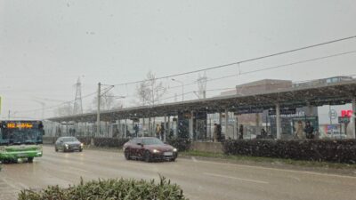 Bursa’da kar yağışı