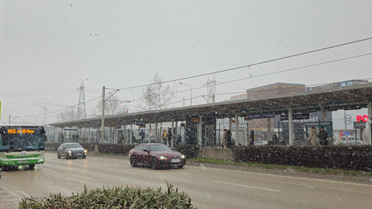 Bursa’da kar yağışı Bursa’da kar yağışı