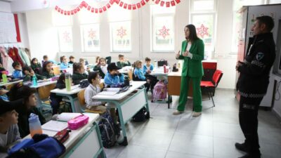 Bursa Nilüfer’de öğrenciler zabıtaları yakından tanıyor