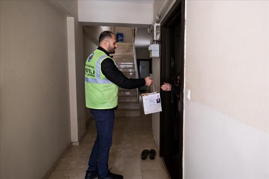 Bursa’nın o ilçesinde yaşlılara bayram sürprizi