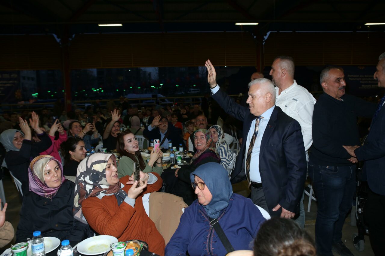 Bursa’da 4500 kişilik iftar