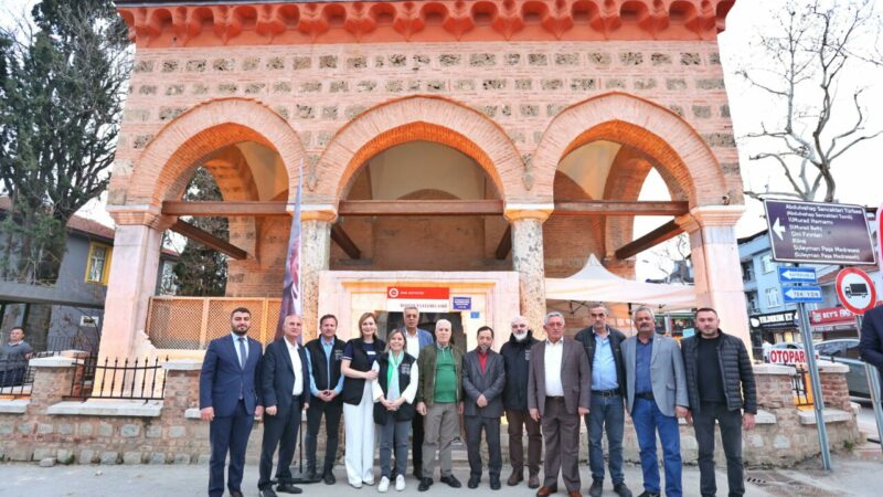 Bursa’nın tarihi hazinelerine Büyükşehir dokunuşu Bursa Büyükşehir Belediyesi, II. Murad döneminde Mahmut Çelebi tarafından 1422-1423