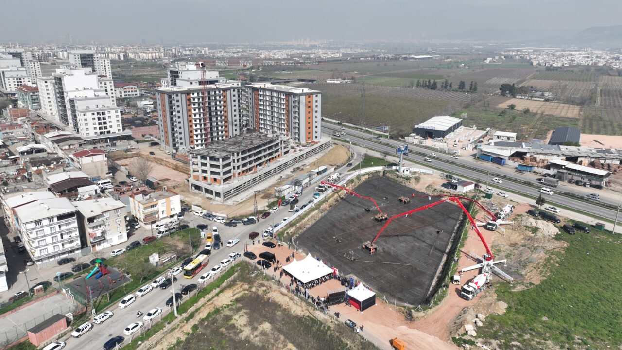 Bursa’da 650 günde teslim edilecek dönüşüm projesine ilk harç