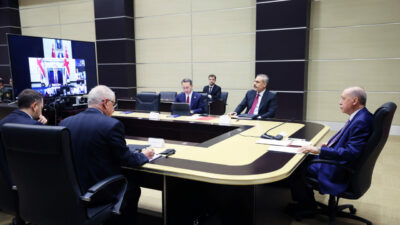 Ukrayna için çevrimiçi zirve; Cumhurbaşkanı Erdoğan da katıldı