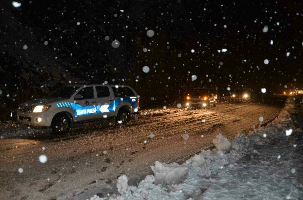 Antalya’ya kar sürprizi