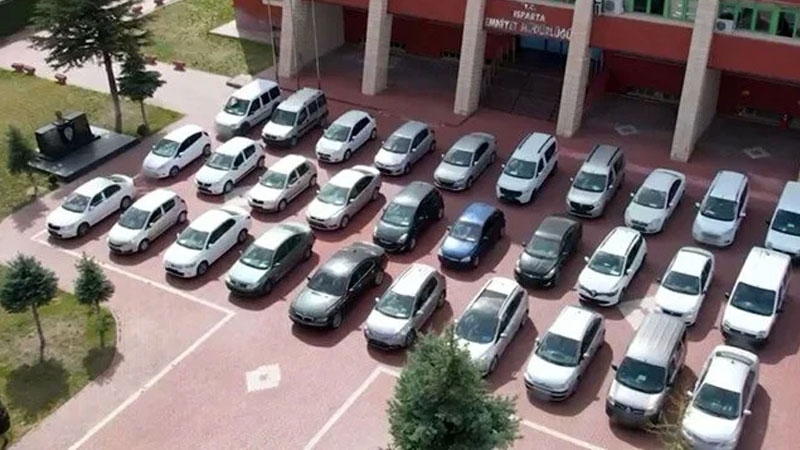 14 milyon liralık change araç vurgunu