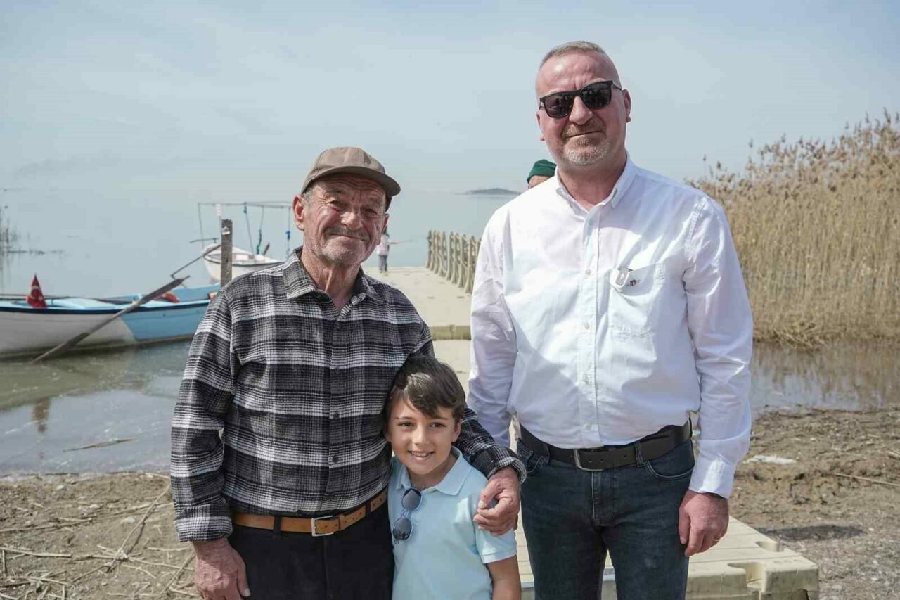 Başkan Karabatı’dan Adem amca ve Yaren leyleğe ziyaret