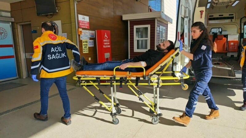 Bursa'nın İnegöl ilçesinde tabancasının kazara ateş alması sonucu bir kişi