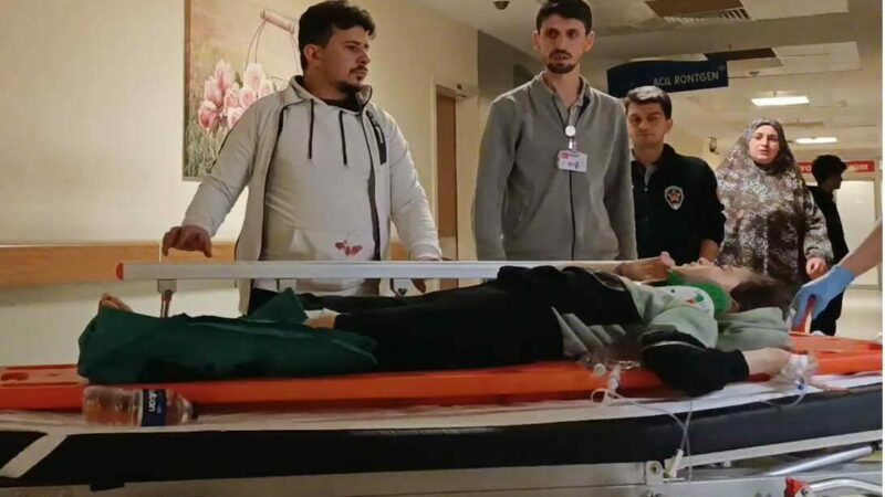 Bursa’nın İnegöl ilçesinde motosiklet, 11 yaşındaki çocuğun ayağının motosiklet zincirine