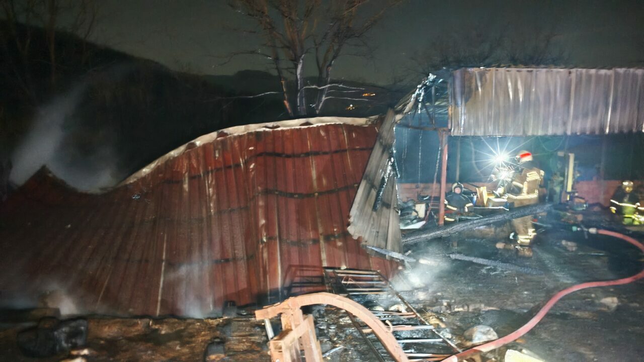 Bursa’da korkutan yangın