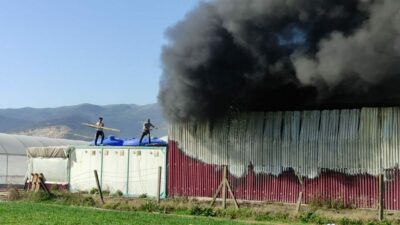 Bursa’da korkutan yangın