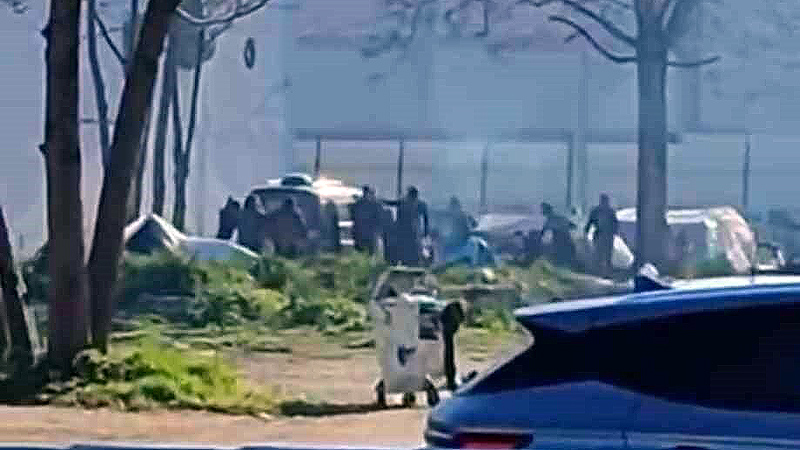 Bursa’da taşlı sopalı kavga