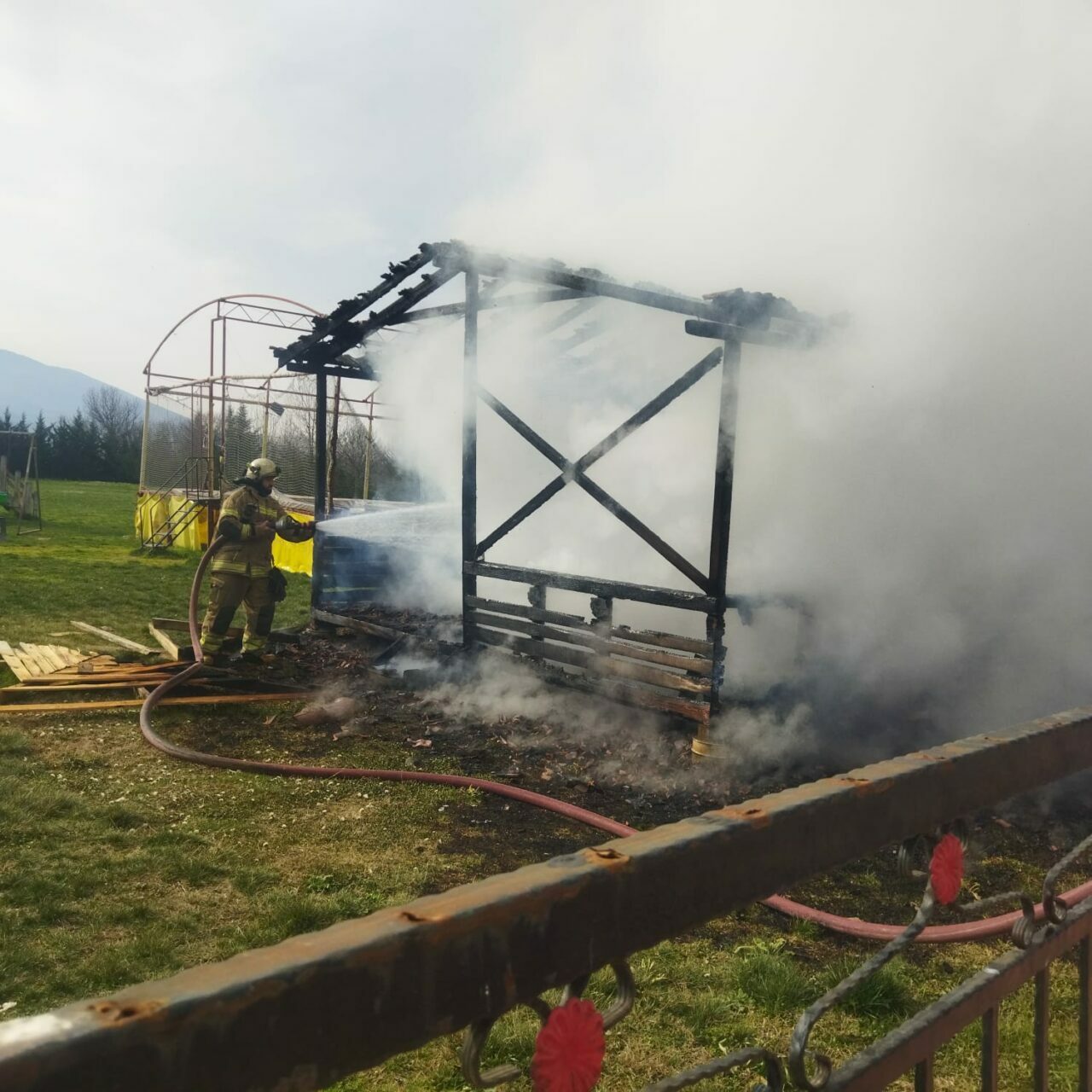 Bursa’da yangın paniği