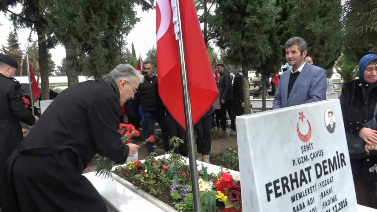 Bursa’da şehitler unutulmadı