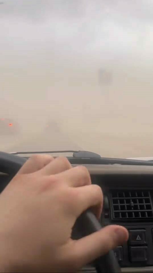 Bursa’nın o ilçesinde hayat felç oldu! Her yer toz bulutu…