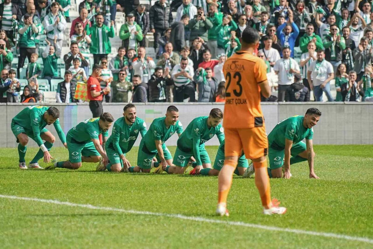 Bursaspor’dan 307 günlük seri!