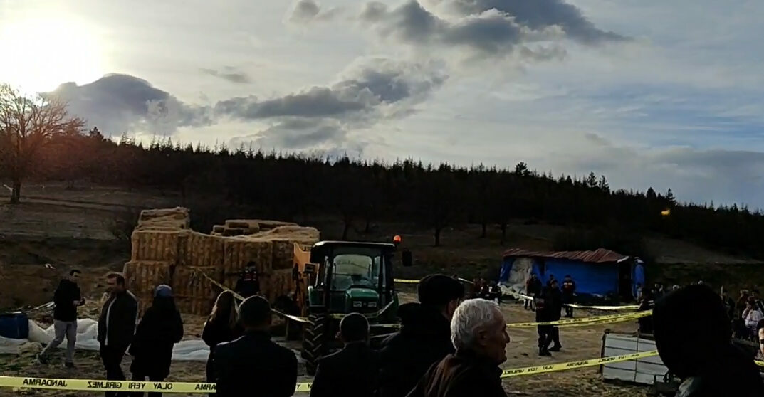 Çiftlikte korkunç olay! Hayvanlara yem verecekti