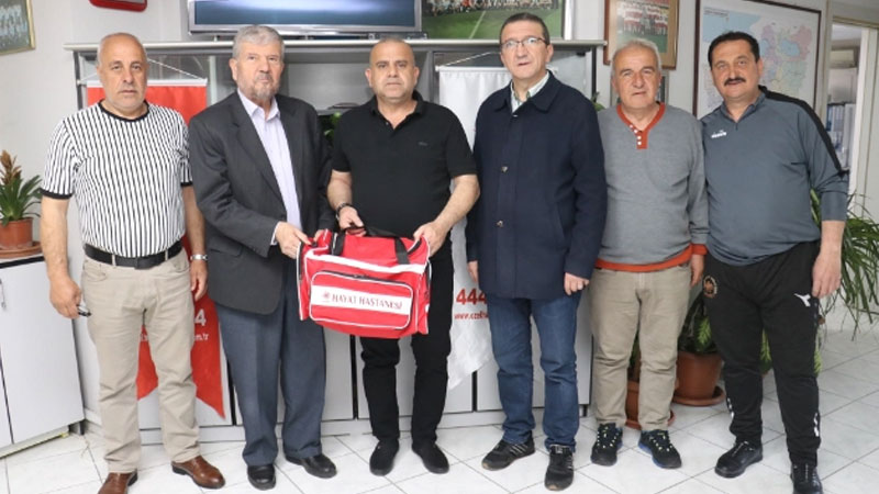 Bursa’da Hayat Sağlık Grubu’ndan amatör sporculara destek