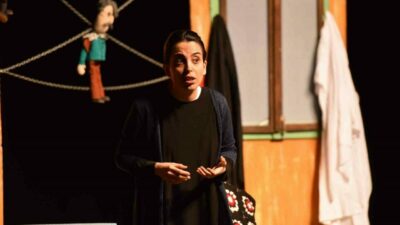 Bursa’da ‘Filistin Hakkında Konuşmalıyız’ tiyatro oyunu sahnelendi