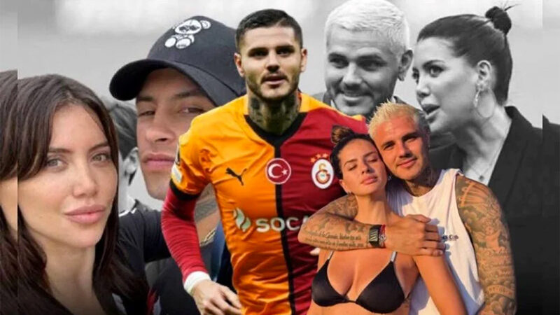 Mauro Icardi ile Wanda Nara boşandı Uzun süredir aldatma, şiddet, mesaj ifşaları ve kavgalarıyla gündemde olan