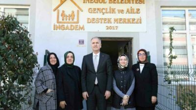 İnegöl Belediyesi, İNGAM ile ailelerin yanında