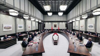 Kabine toplantısı sona erdi