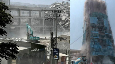 7.7 büyüklüğünde deprem! Gökdelenler yıkıldı, yollar yarıldı, işçiler enkaz altında