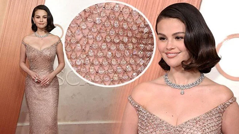 Elbisesinde tam 16 bin adet var! İşte Oscar’ın en çok konuşulan elbisesi Elbisesinde tam 16 bin adet var! İşte Oscar’ın en çok konuşulan elbisesi