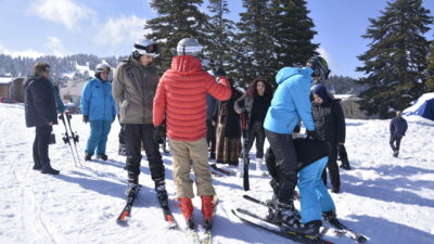 Otizmli gençler Uludağ’da kamp yaptı