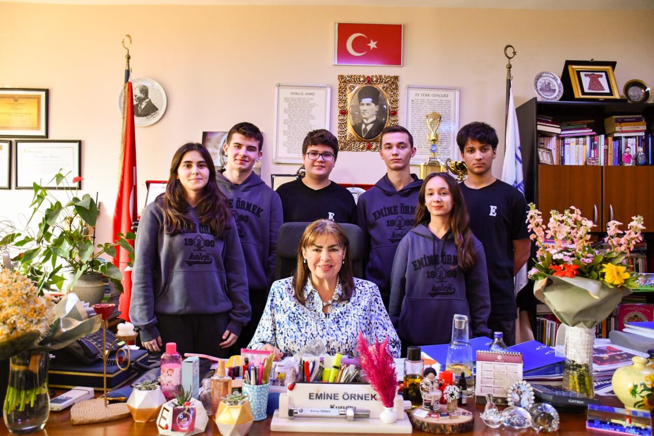 Emine Örnek Fen Lisesi öğrencileri 2 proje ile bölge birincisi