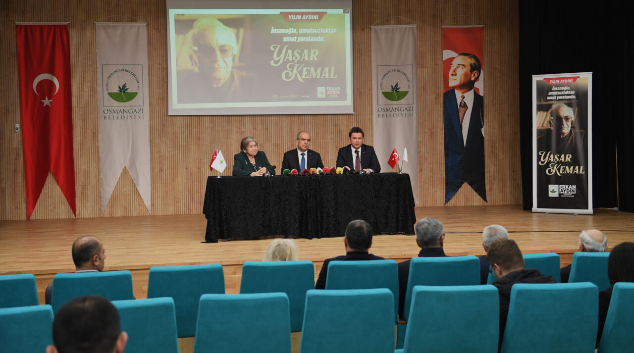 Osmangazi’de ‘Yılın Aydını’ Yaşar Kemal
