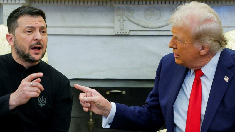 ABD Başkanı Donald Trump'ın, cuma günü Oval Ofis'te Ukrayna Devlet