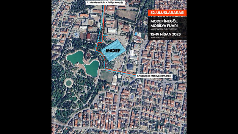 Bursa’nın bu ilçesinde trafiğe fuar ayarı Salı günü başlayacak 52. Uluslararası İnegöl Mobilya Fuarı öncesi fuar